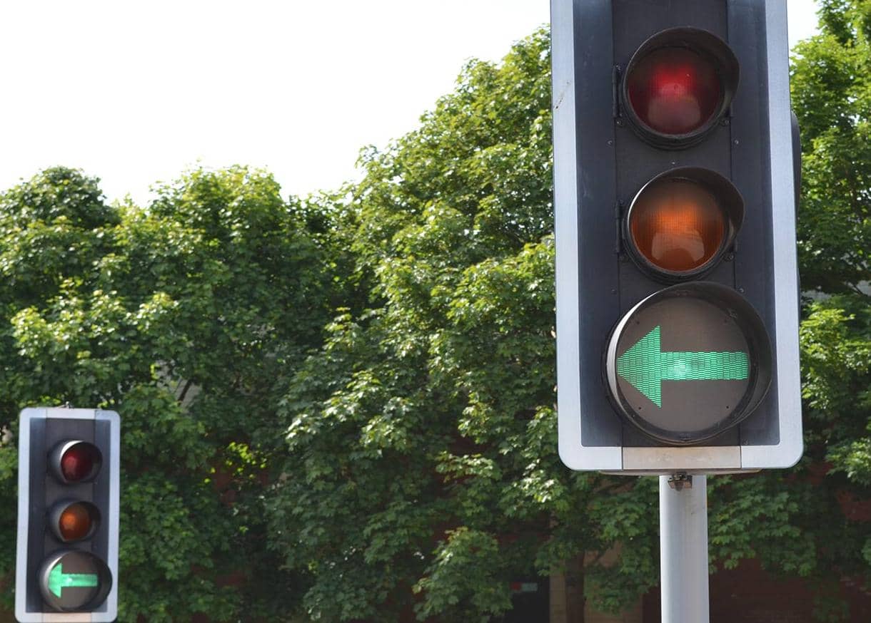 unjustified traffic lights