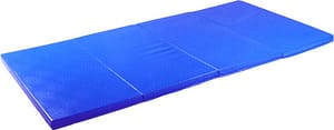 blue mattress topper